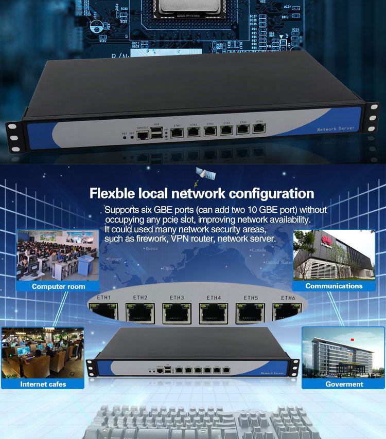 1U rackmount server 750-2