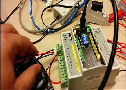 Informacje zwrotne z testu klienta RS485