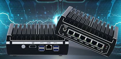 Iwill Nano N13 w systemie wyświetlania informacji o locie na lotnisku