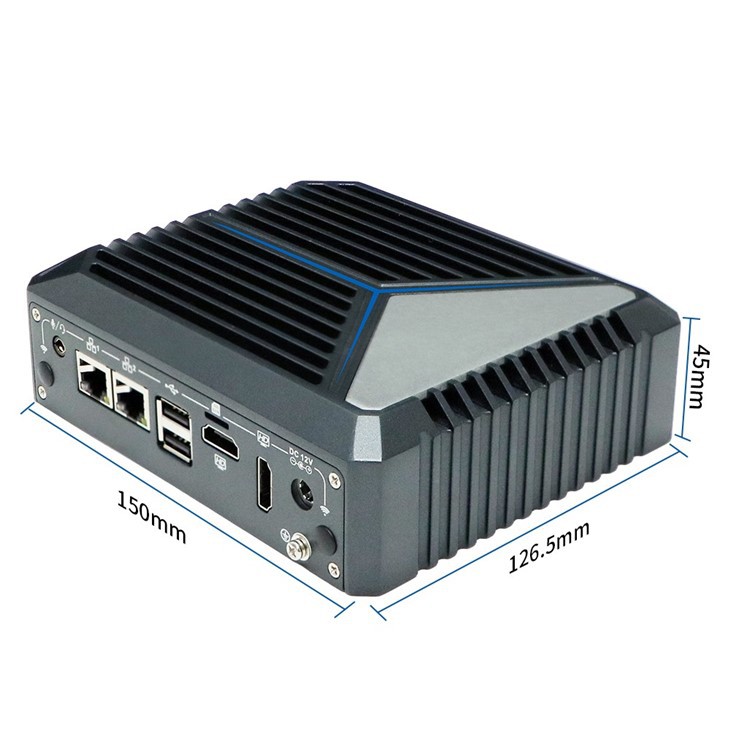N100 Mini PC Fanless